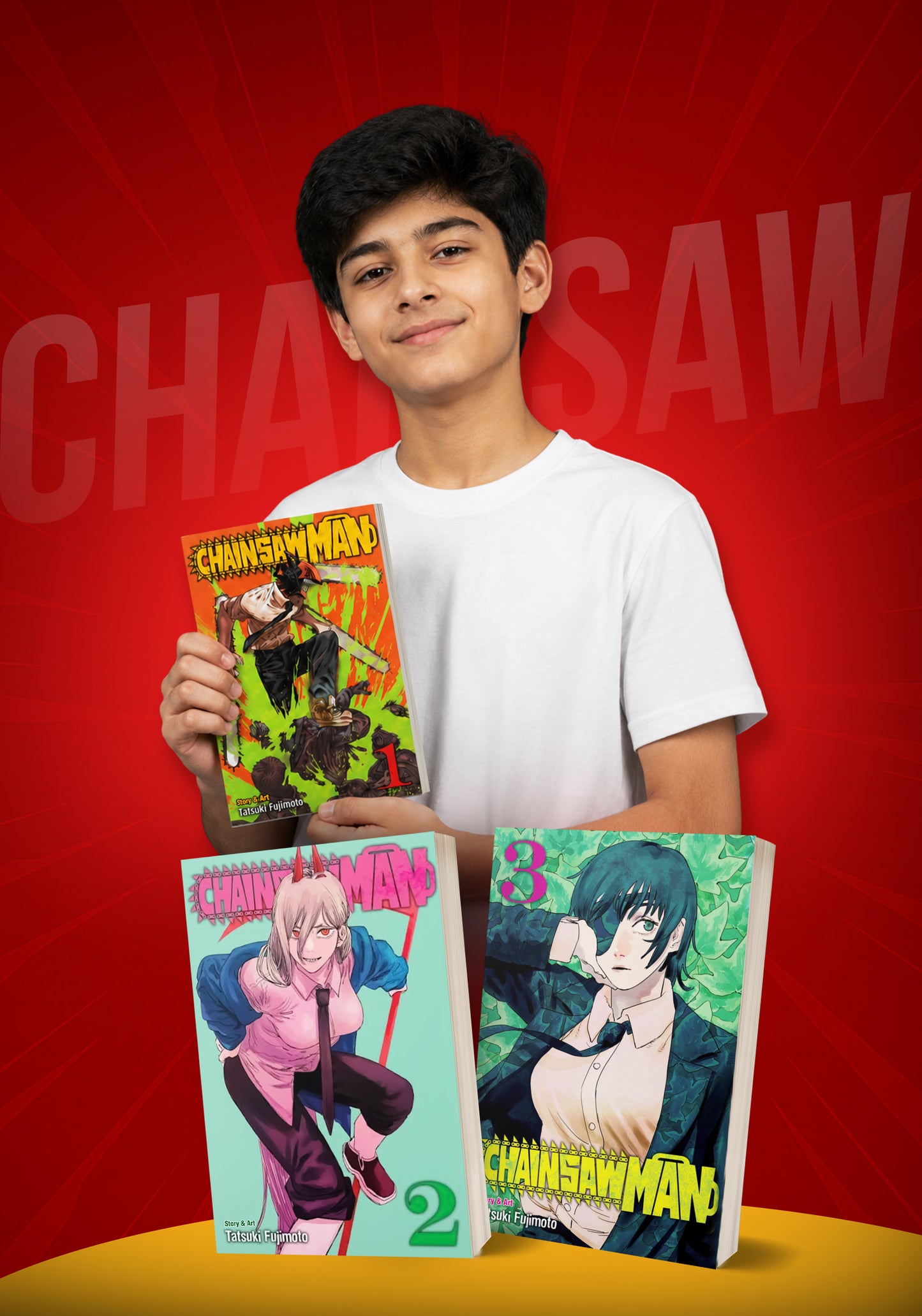 Chainsaw Man (3 Book Series) by Tatsuki Fujimoto