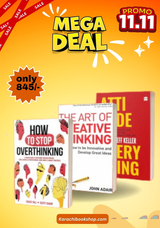 Attitude is everthing,The art of creative thinking,How to stop overthinking