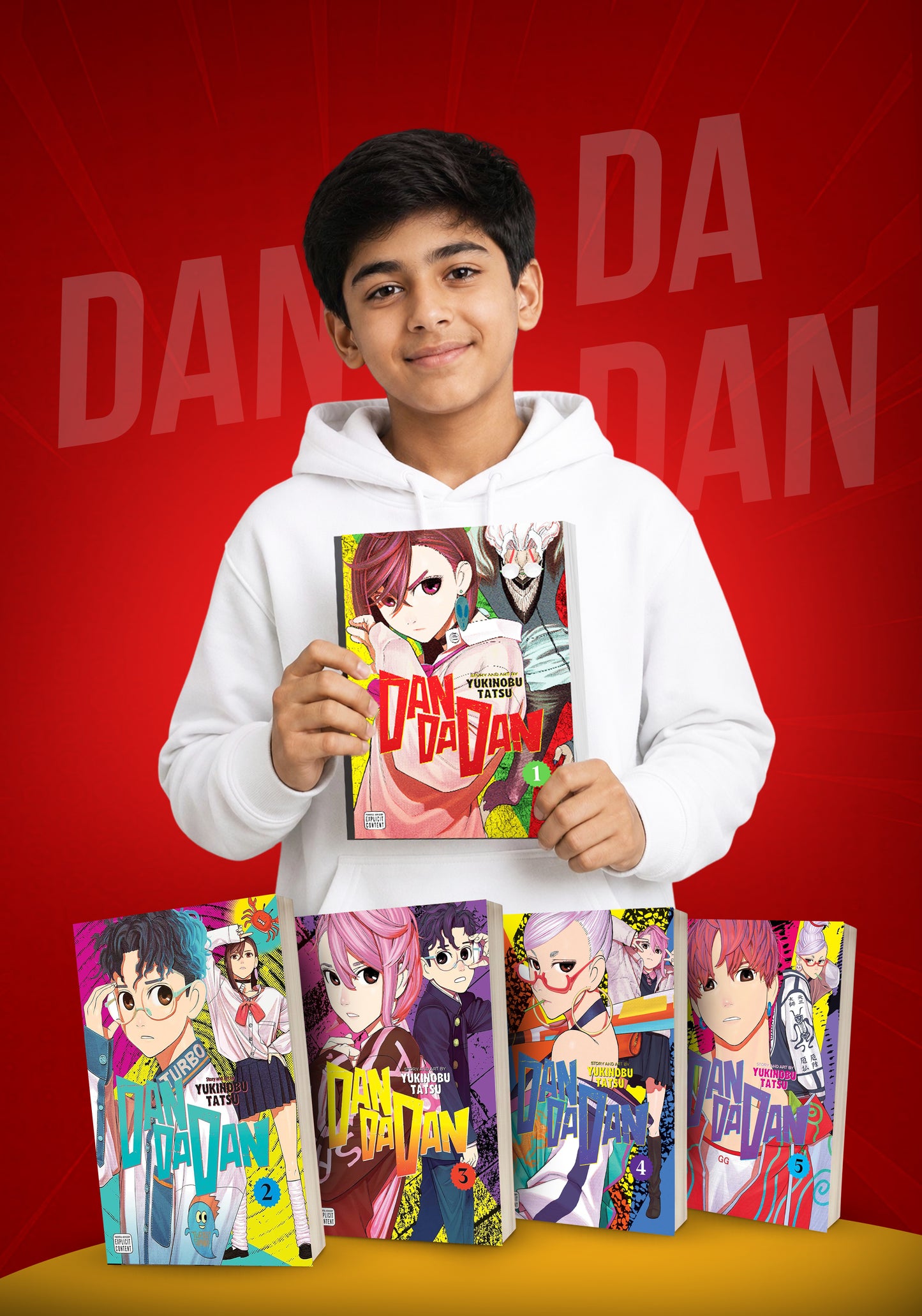 DANDADAN Volumes 1-5 Ultimate Book Collection Manga
