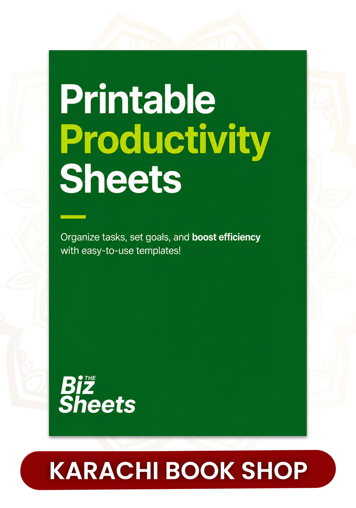 Printable productivity sheets