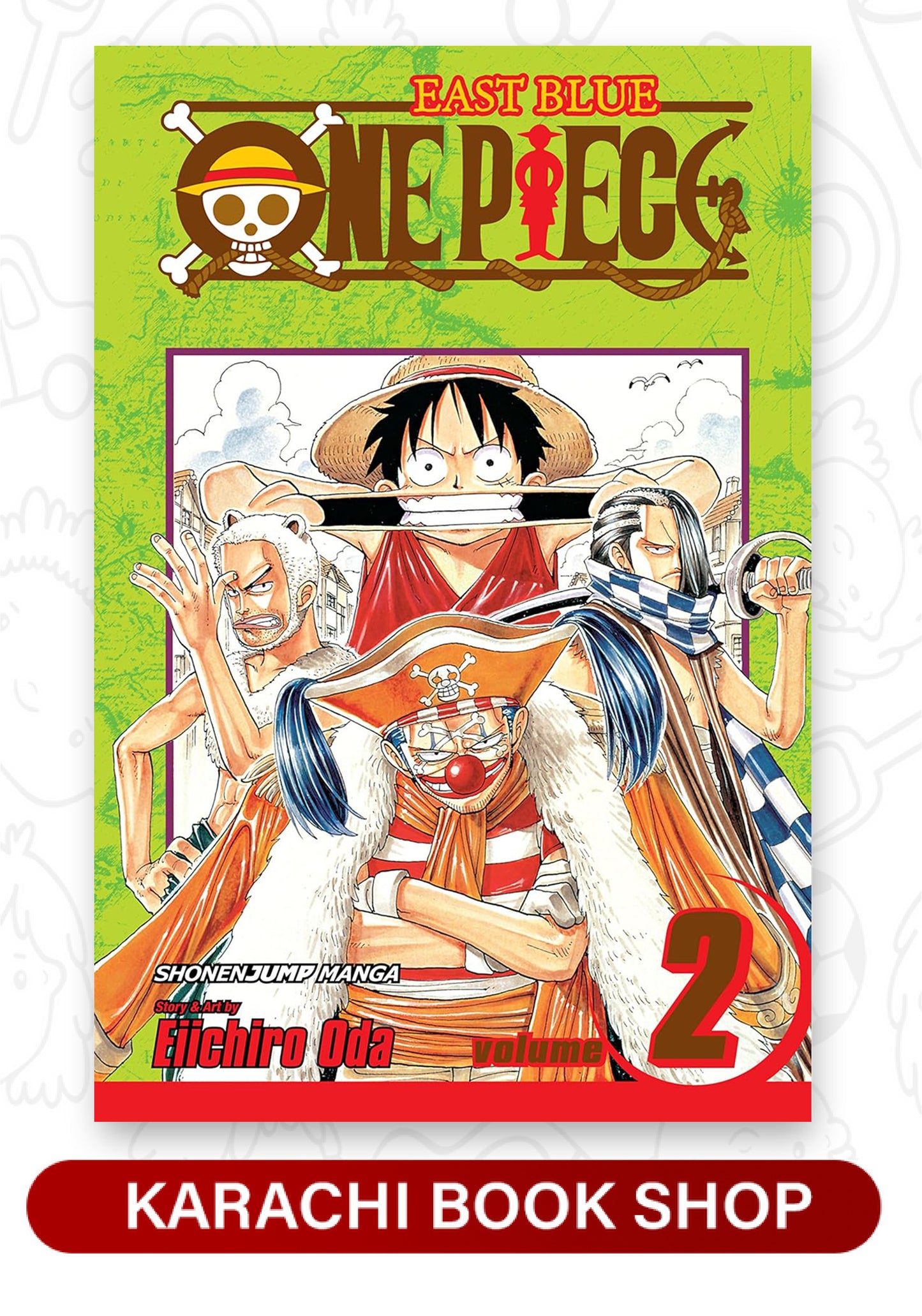 One Piece Volume 2 | Manga Books