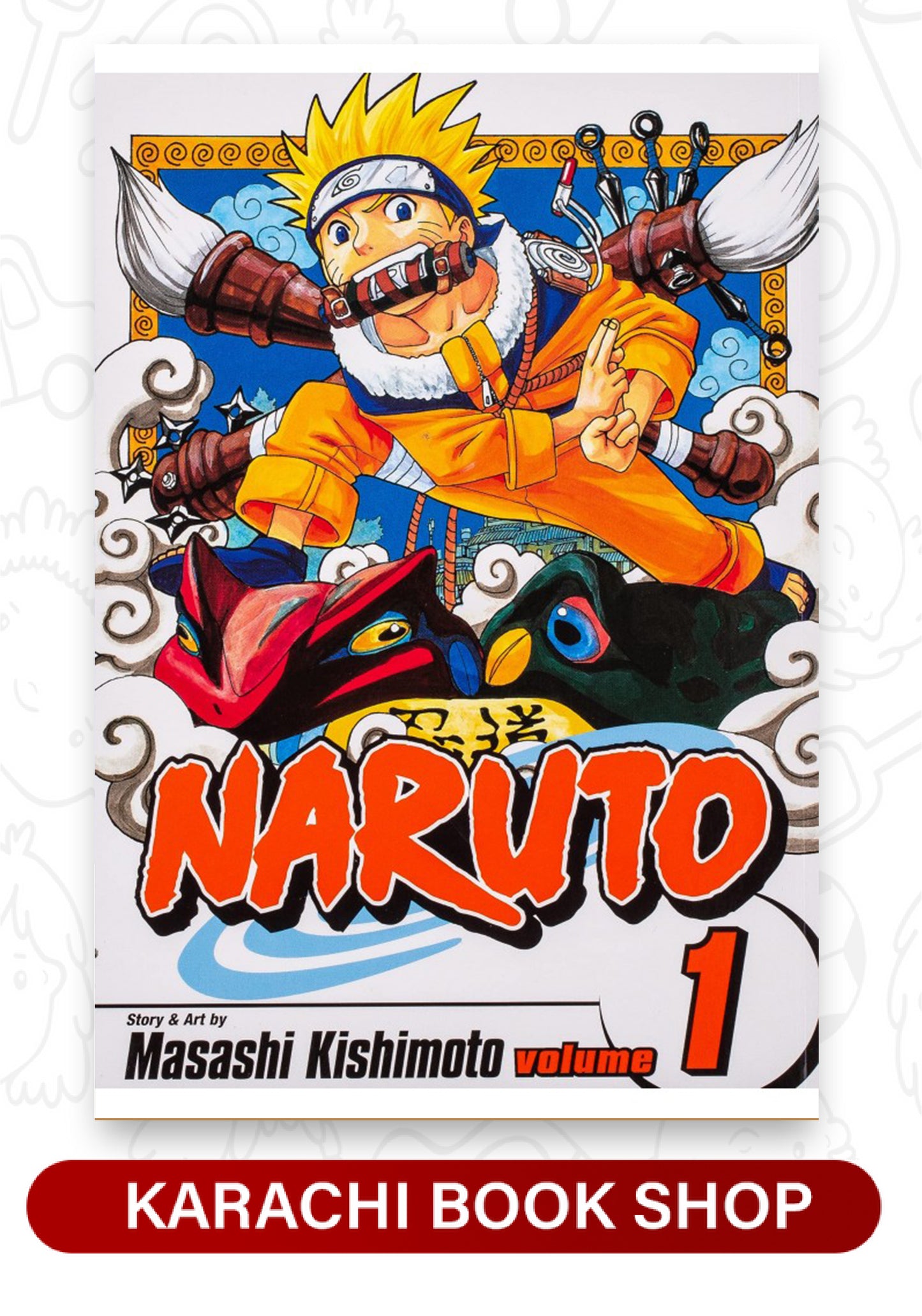Naruto Volume 1 | Manga Books