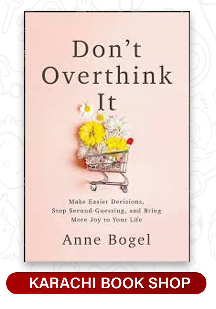 Don't Overthink It by Anne Bogel (Premium Quality)
