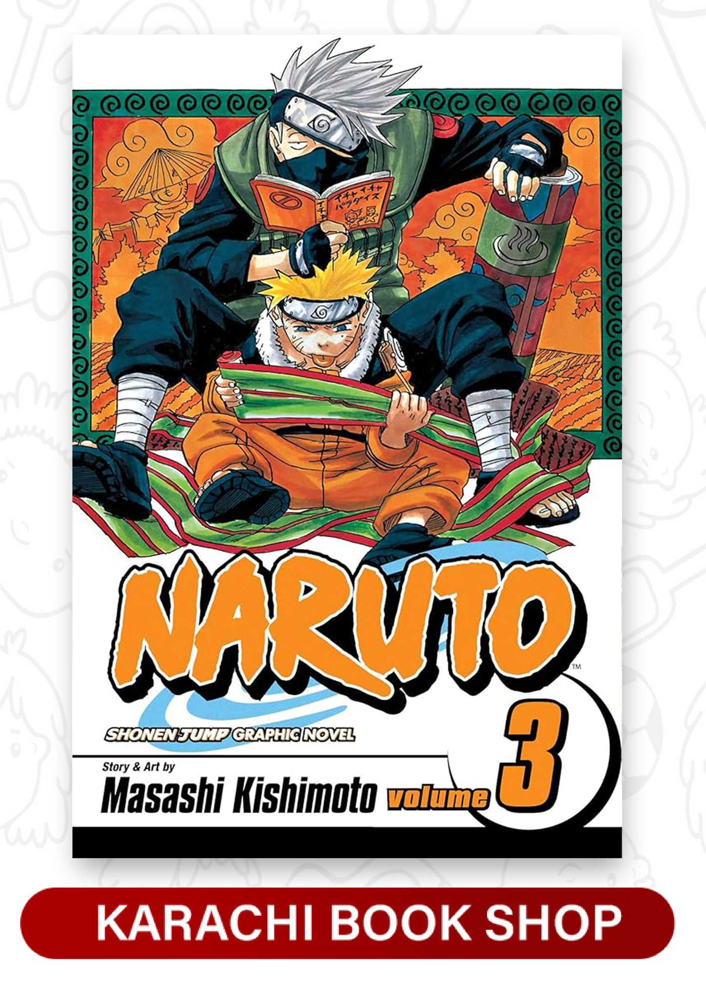 Naruto Volume 3 | Manga Books