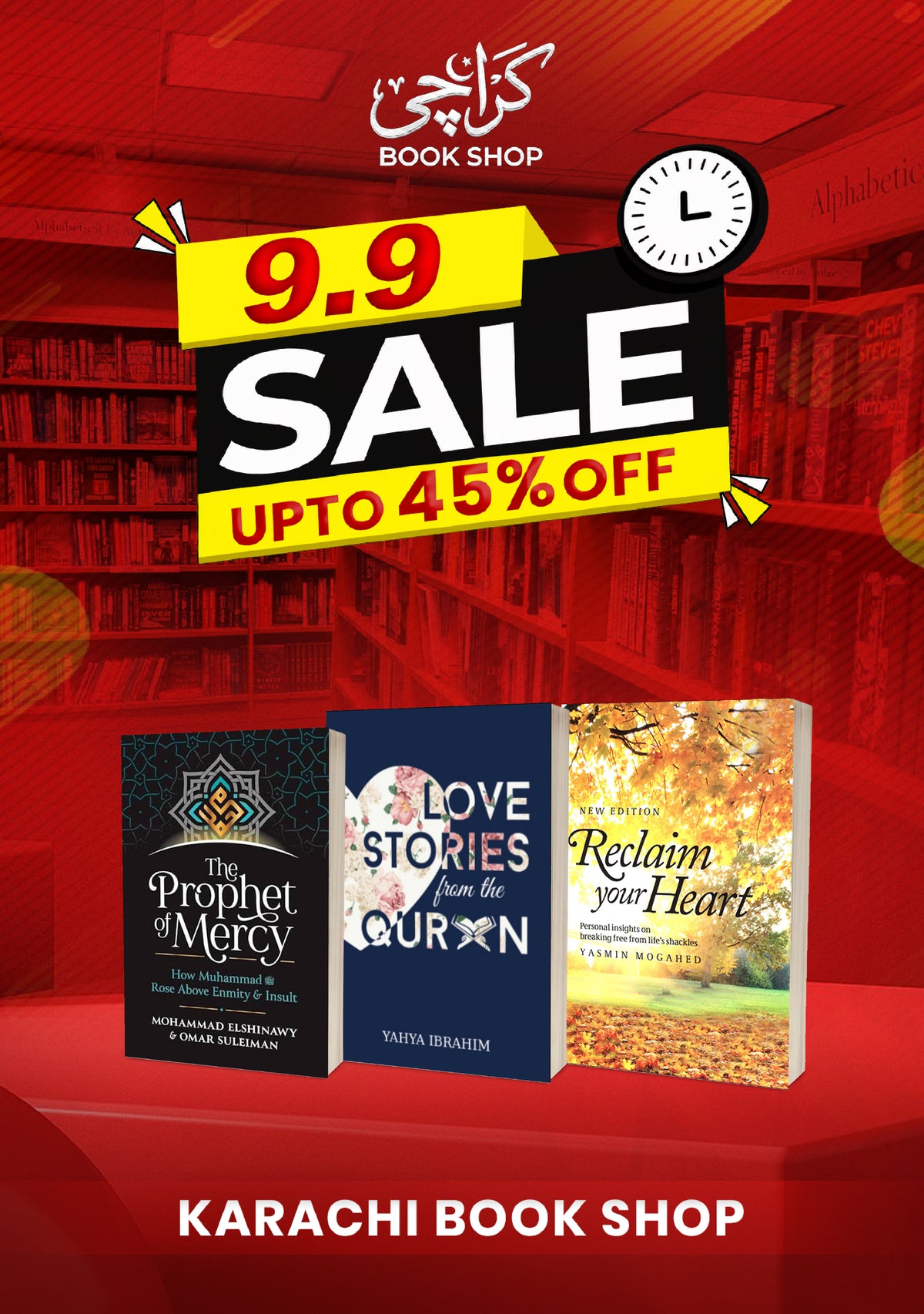 The Prophet of Mercy, Reclaim Your Heart, Love Stories from the Qur’an (Pack of 3)