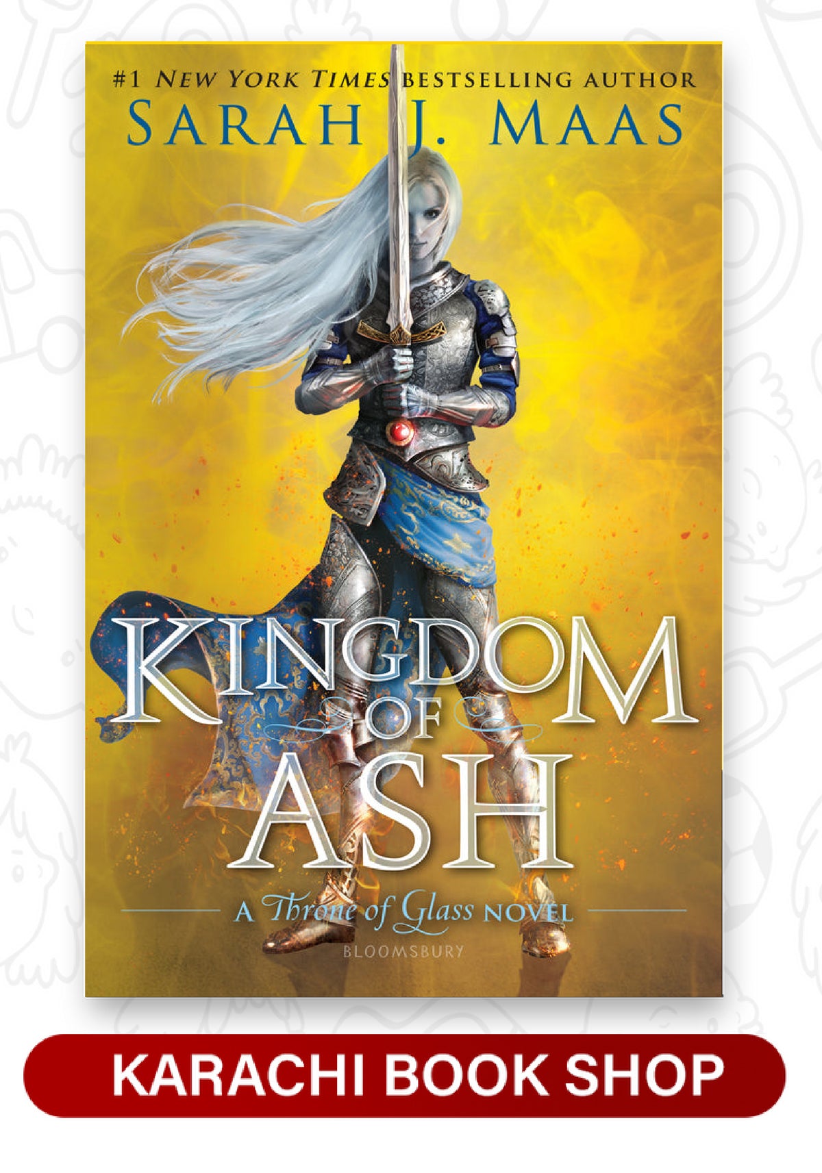 Kingdom of Ash by Sarah J. Maas (Premium Quality)