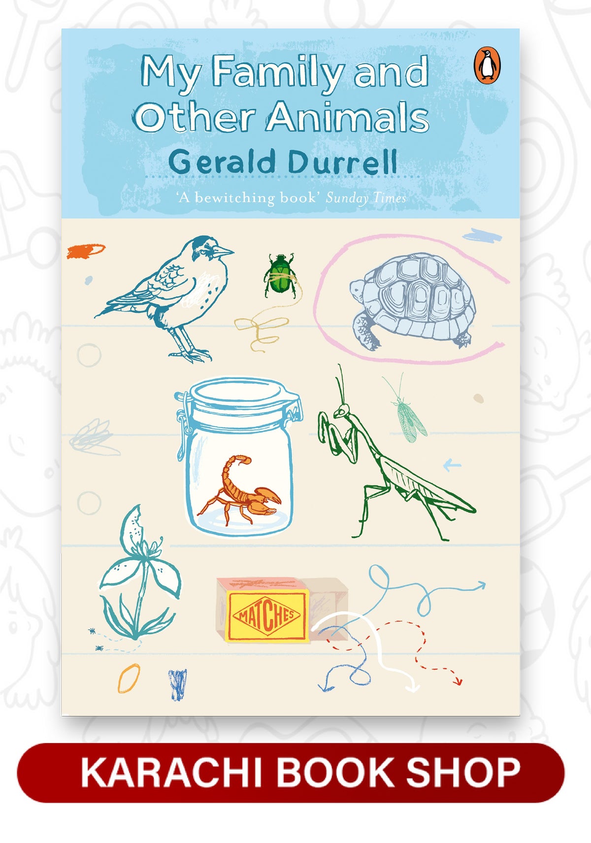 My Family and Other Animals Book by Gerald Durrell