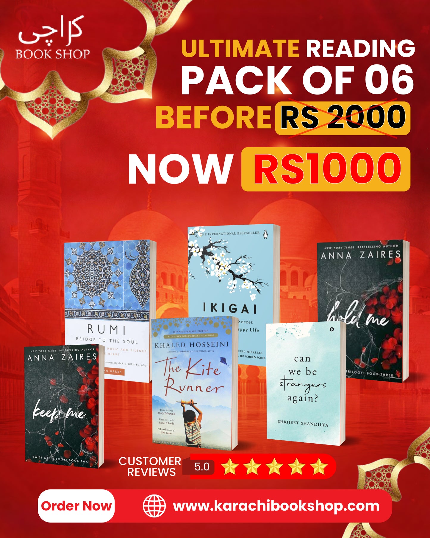 Readers Special Wholesale Pack β 6 Books