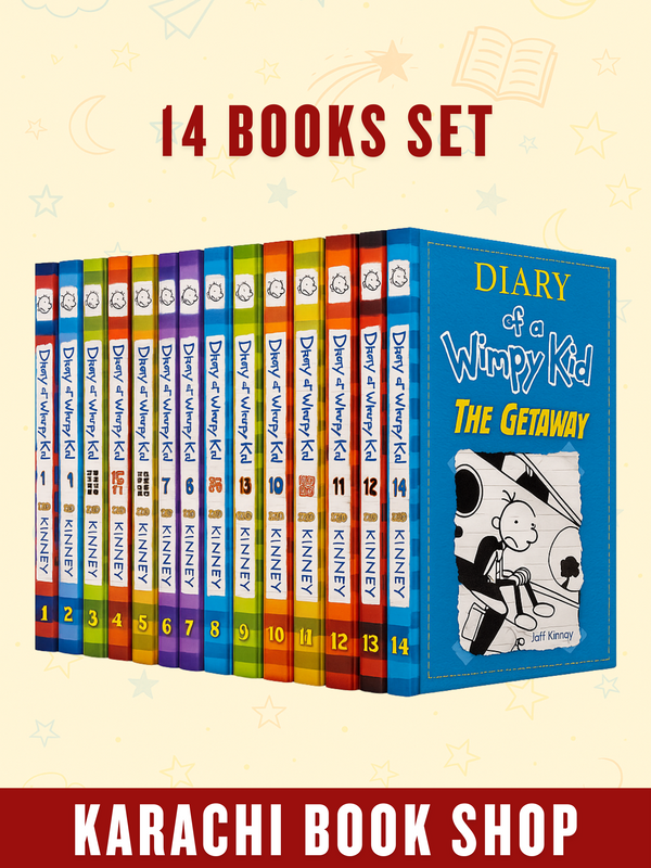 Diary of a Wimpy Kid Complete Collection | 14 Books Set by Jeff Kinney