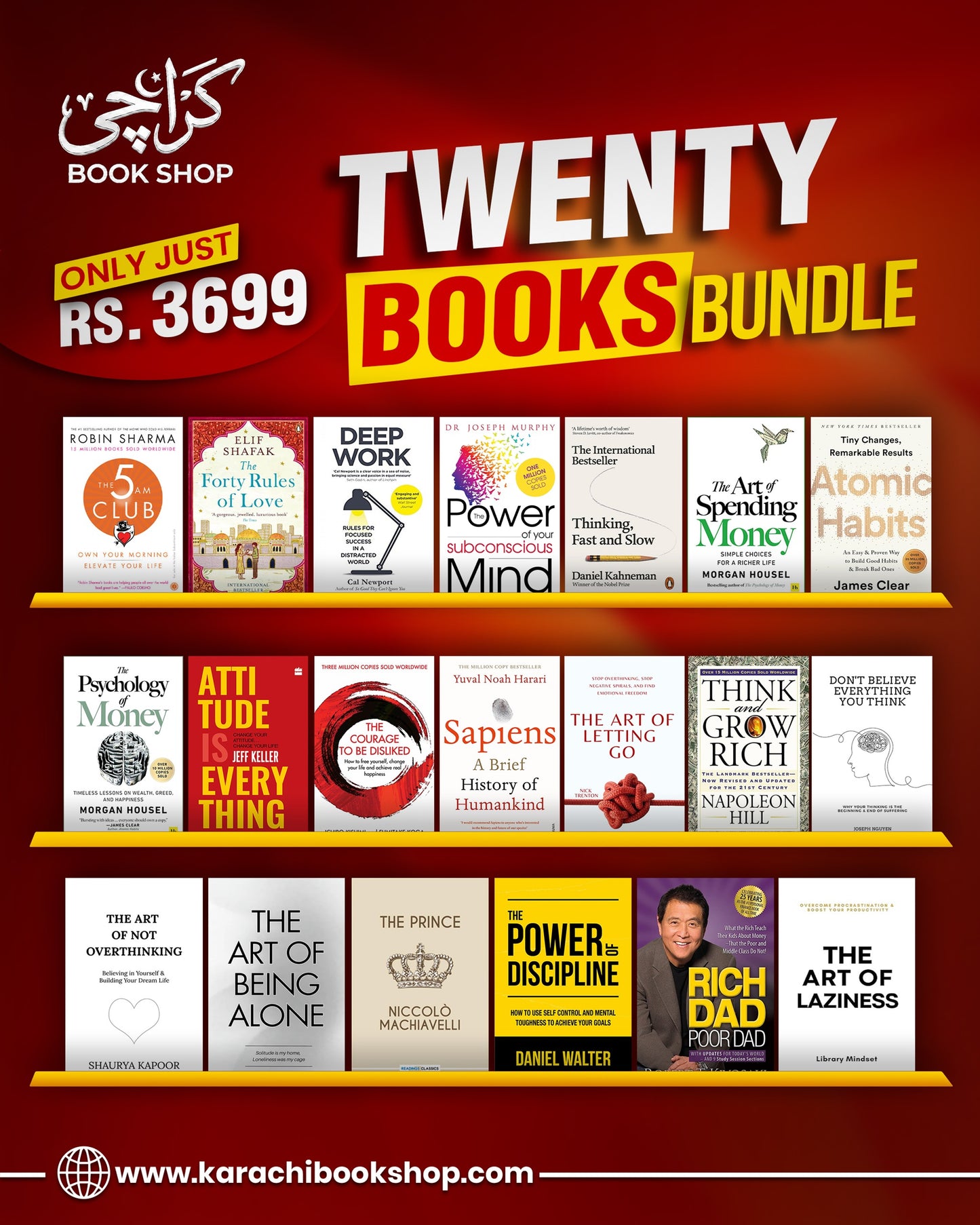 Twenty Books Bundle
