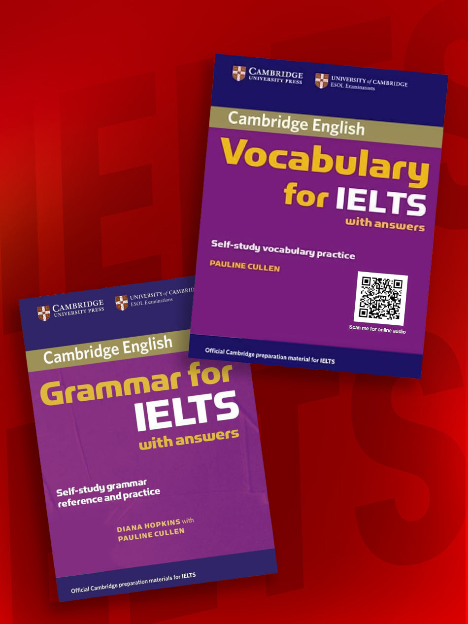 Cambridge English Vocabulary & Grammar for IELTS: Pack of 02 Books (With Answers)