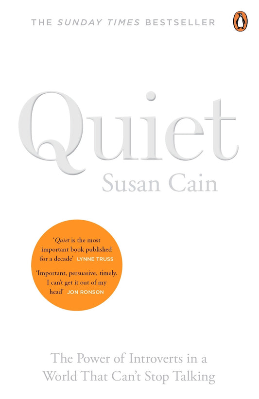 Quiet: The Power of Introverts in a World That Can't Stop Talking by Susan Cain (Premium Quality)