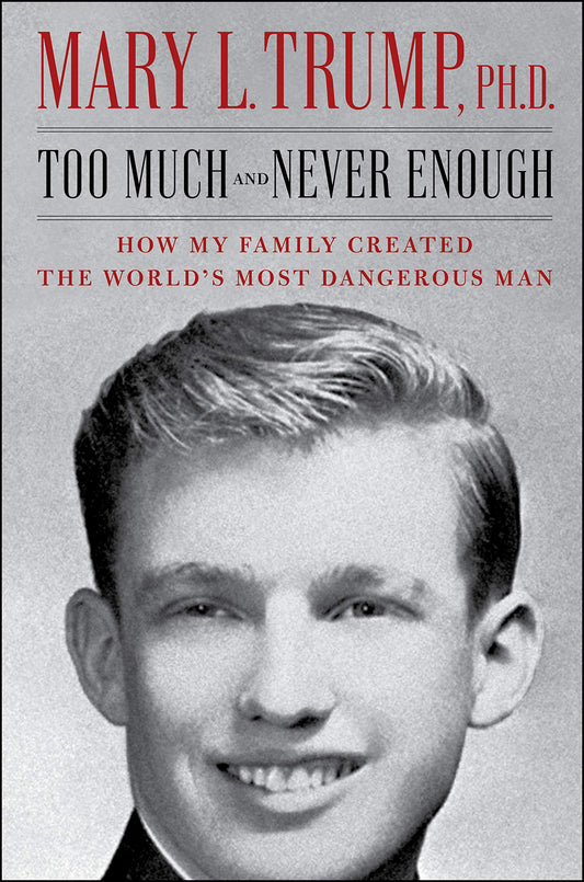 Too Much and Never Enough: How My Family Created the World's Most Dangerous Man by Mary L. Trump (Premium Quality)