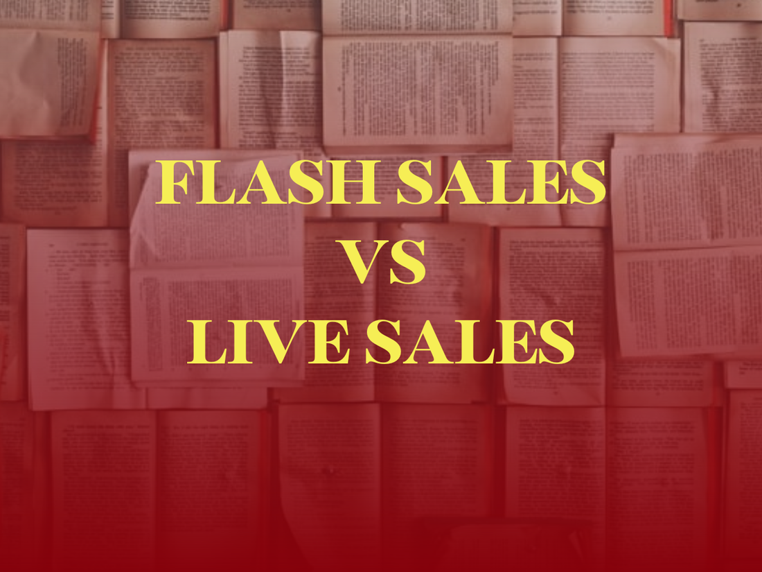 Flash sales vs live sales