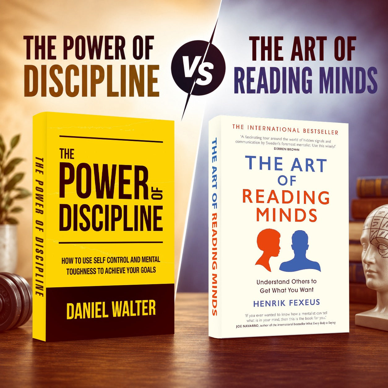 The Power of Discipline vs The Art of Reading Minds | Karachi Bookshop ...