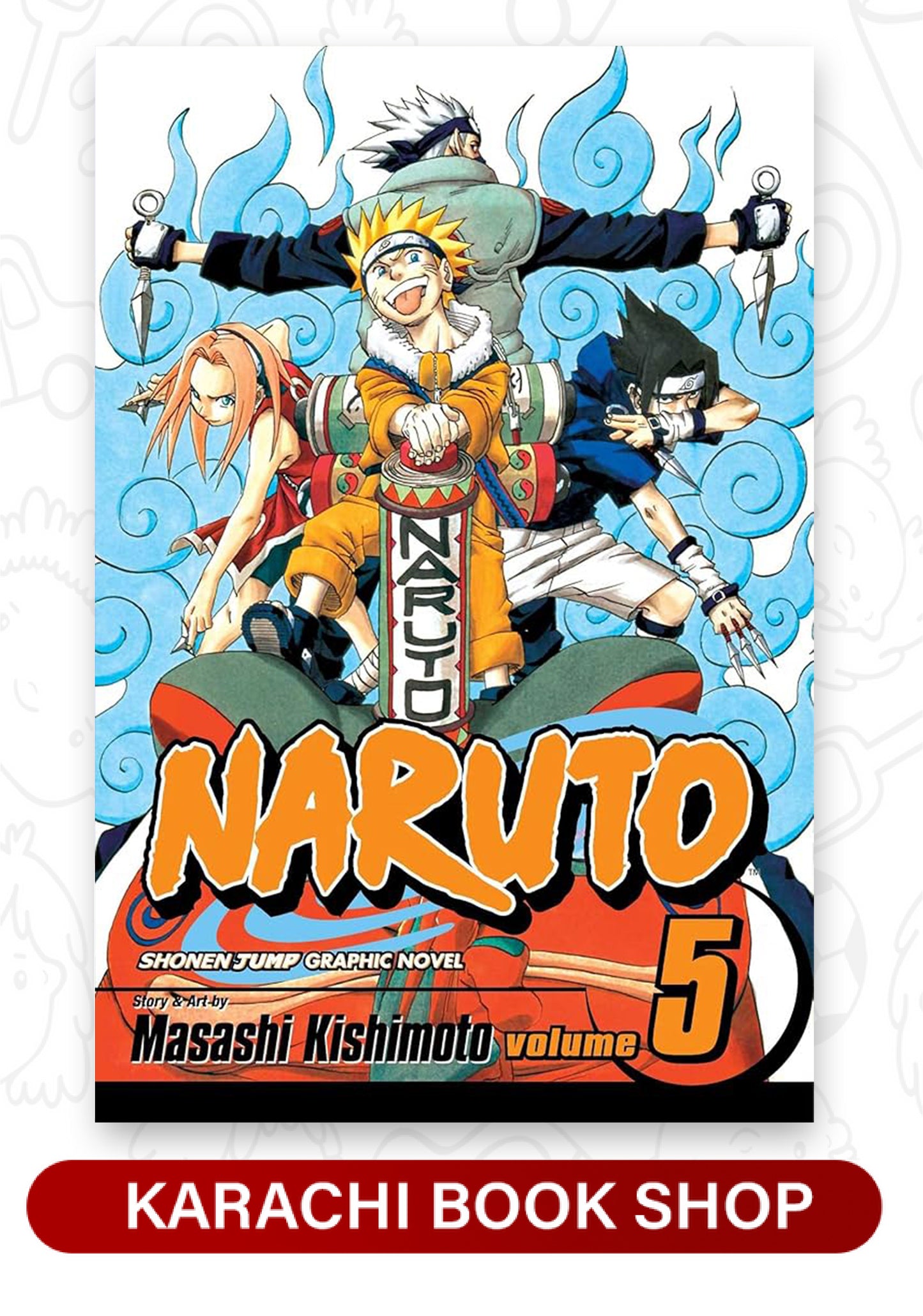 Naruto Volume 5 | Manga Books