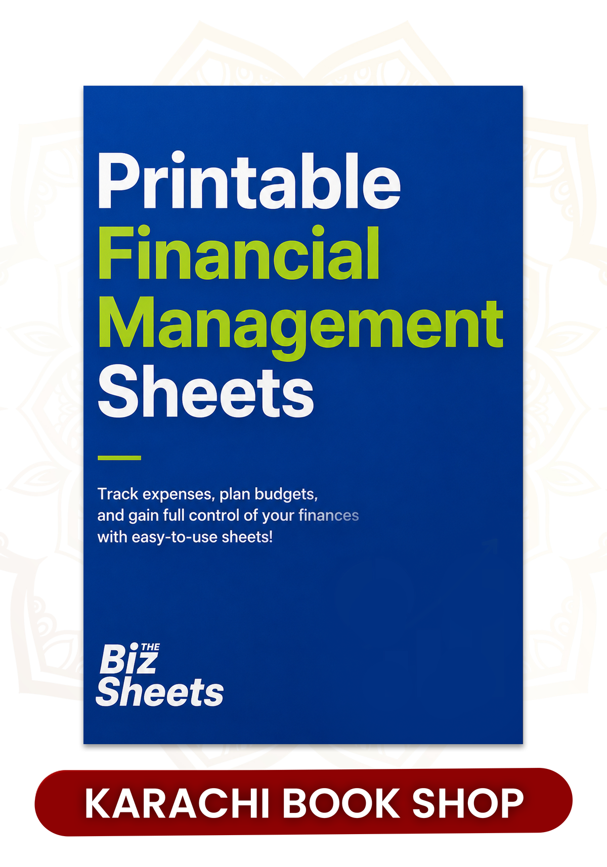 Printable financial management sheets