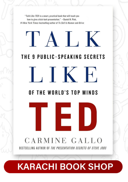 Talk Like TED Book by Carmine Gallo (Premium Quality)
