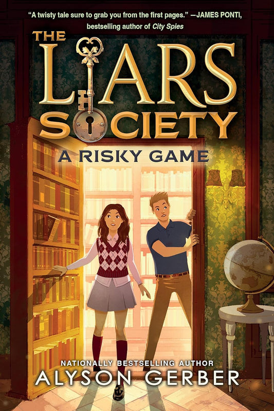 A Risky Game (The Liars Society #2) (Premium Quality)
