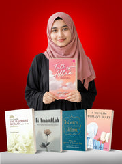 (Pack of 5)Talk to Allah, You Can Be The Happiest Woman in the World, Fi Amanillah, Women in Islam, A Muslim Woman’s Diary