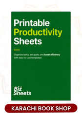 Printable productivity sheets