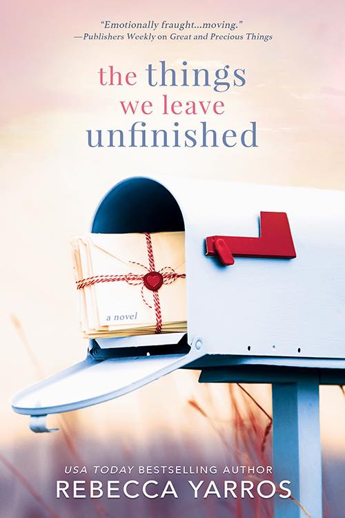 The Things We Leave Unfinished (Premium Quaity)