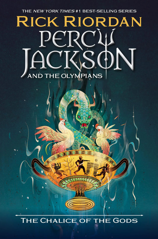 The Chalice of the Gods Novel by Rick Riordan (Premium Quality)