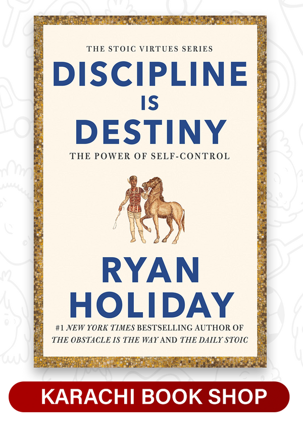 Discipline Is Destiny: The Power of Self-Control by Ryan Holiday (Premium Quality)