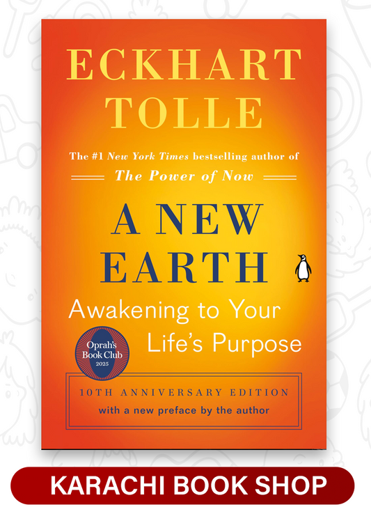 A New Earth: Awakening to Your Life's Purpose by Eckhart Tolle (Premium Quality)