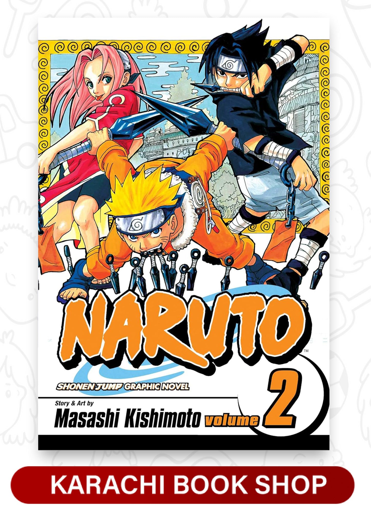 Naruto Volume 2 | Manga Books