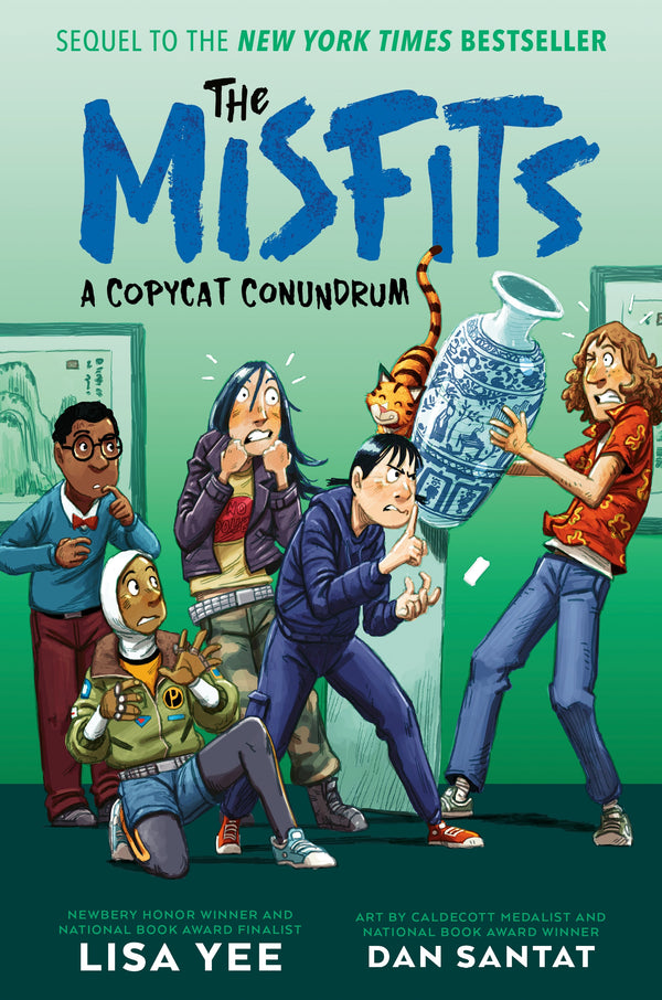 A Copycat Conundrum (The Misfits) - Lisa Yee (Premium Quality)