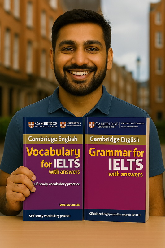 Cambridge English Vocabulary & Grammar for IELTS – Pack of 02 Books (With Answers)