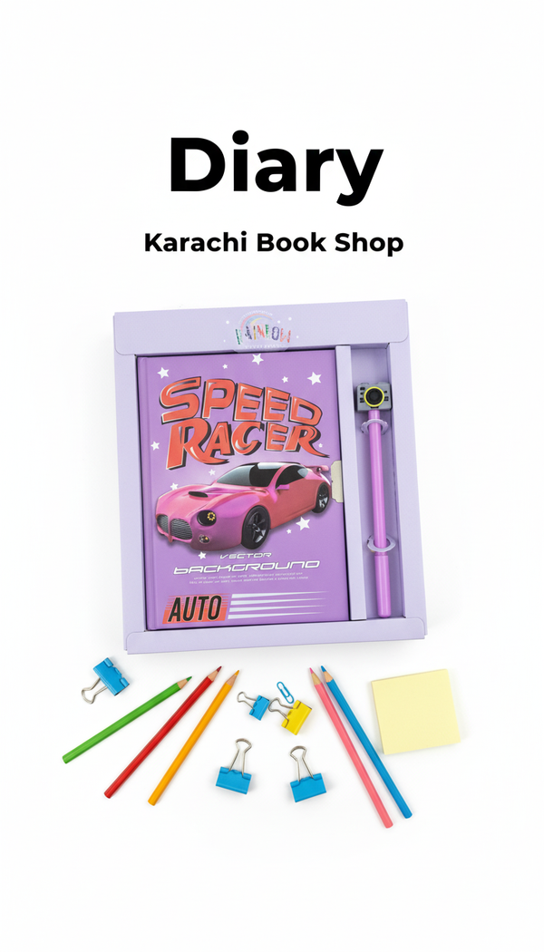 Speed Racer Diary Gift Set