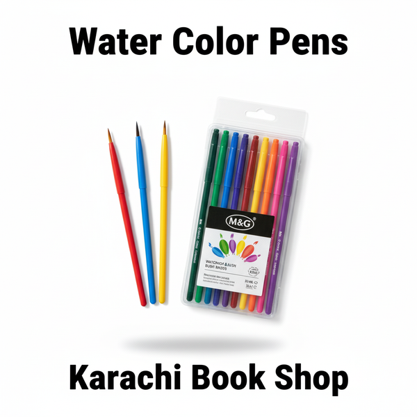 M&G Watercolor Pen Set (12 Colors)