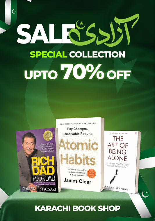 Rich Dad Poor Dad + Atomic Habits + The Art of Being Alone, Special Self-Help Book Set