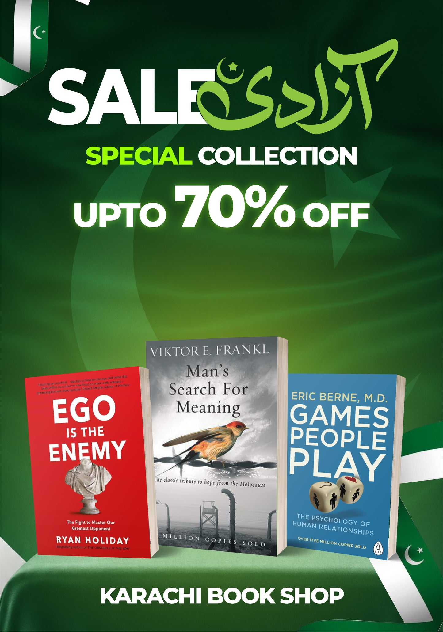 Ego Is the Enemy, Man’s Search for Meaning, Games People Play (Pack of 3)