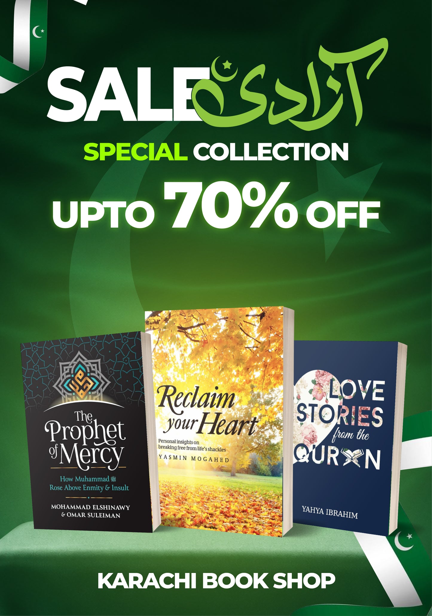 The Prophet of Mercy, Reclaim Your Heart, Love Stories from the Qur’an (Pack of 3)