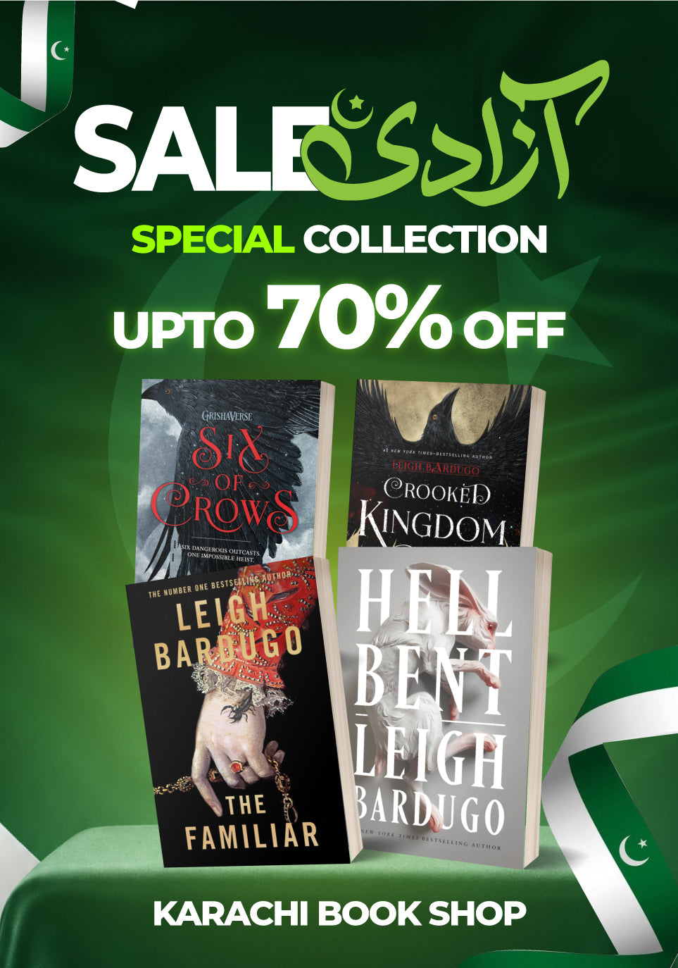 The Six of Crows Duology,Crooked Kingdom, The Familiar, Hell Bent