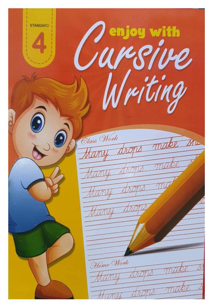 Notes Cursive Writing Essay Book Cursive Writing Book 4 – karachibookshop