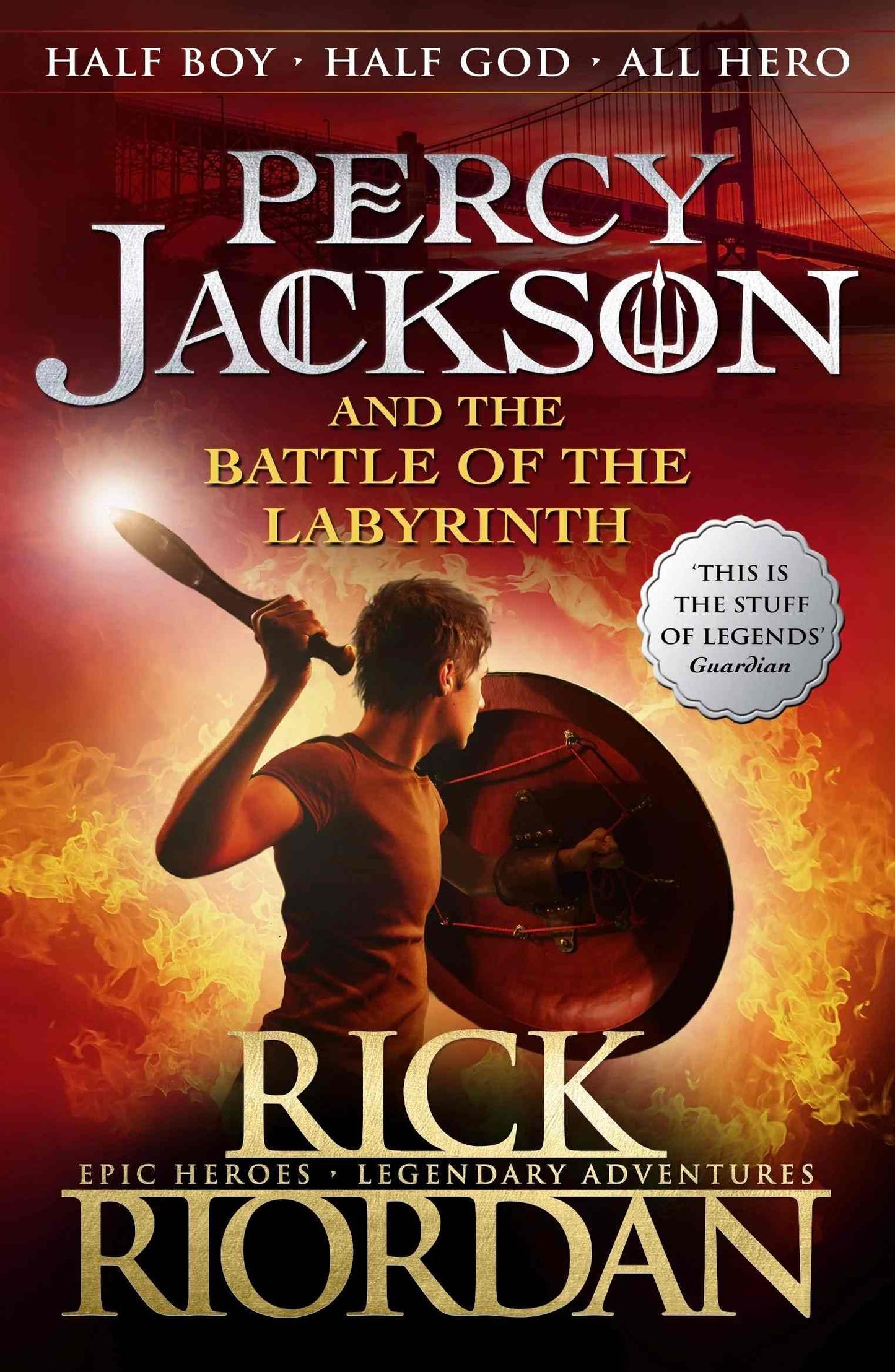 The Battle of the Labyrinth Novel by Rick Riordan