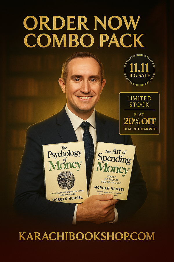 Morgan Housel Combo Pack – The Psychology of Money + The Art of Spending Money