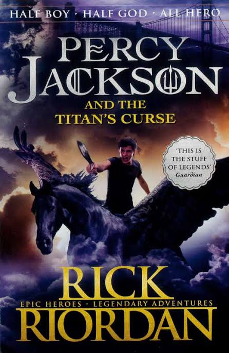 The Titan's Curse Novel by Rick Riordan Percy Jackson