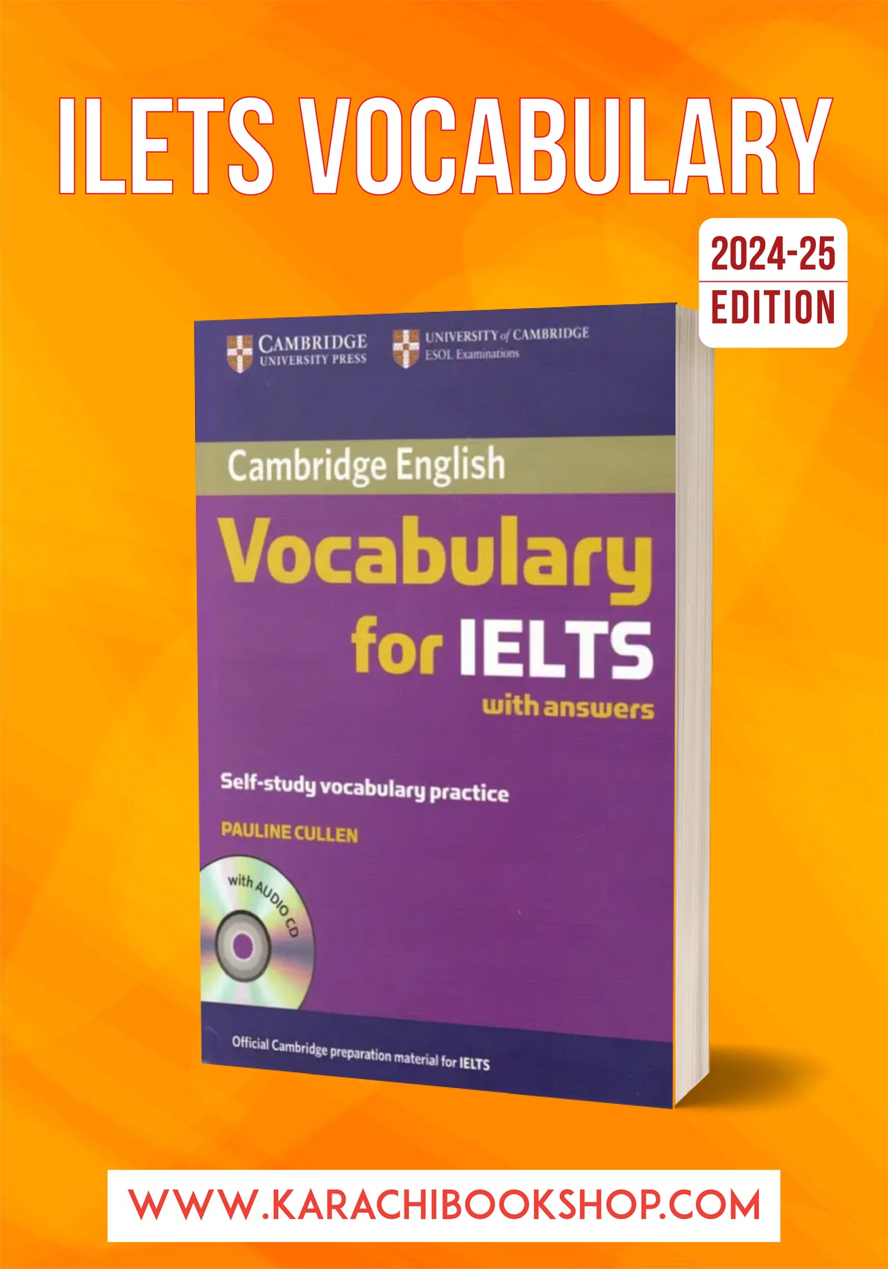 Cambridge VOCABULARY for IELTS with Answers & Audio CD Self-Study Practice