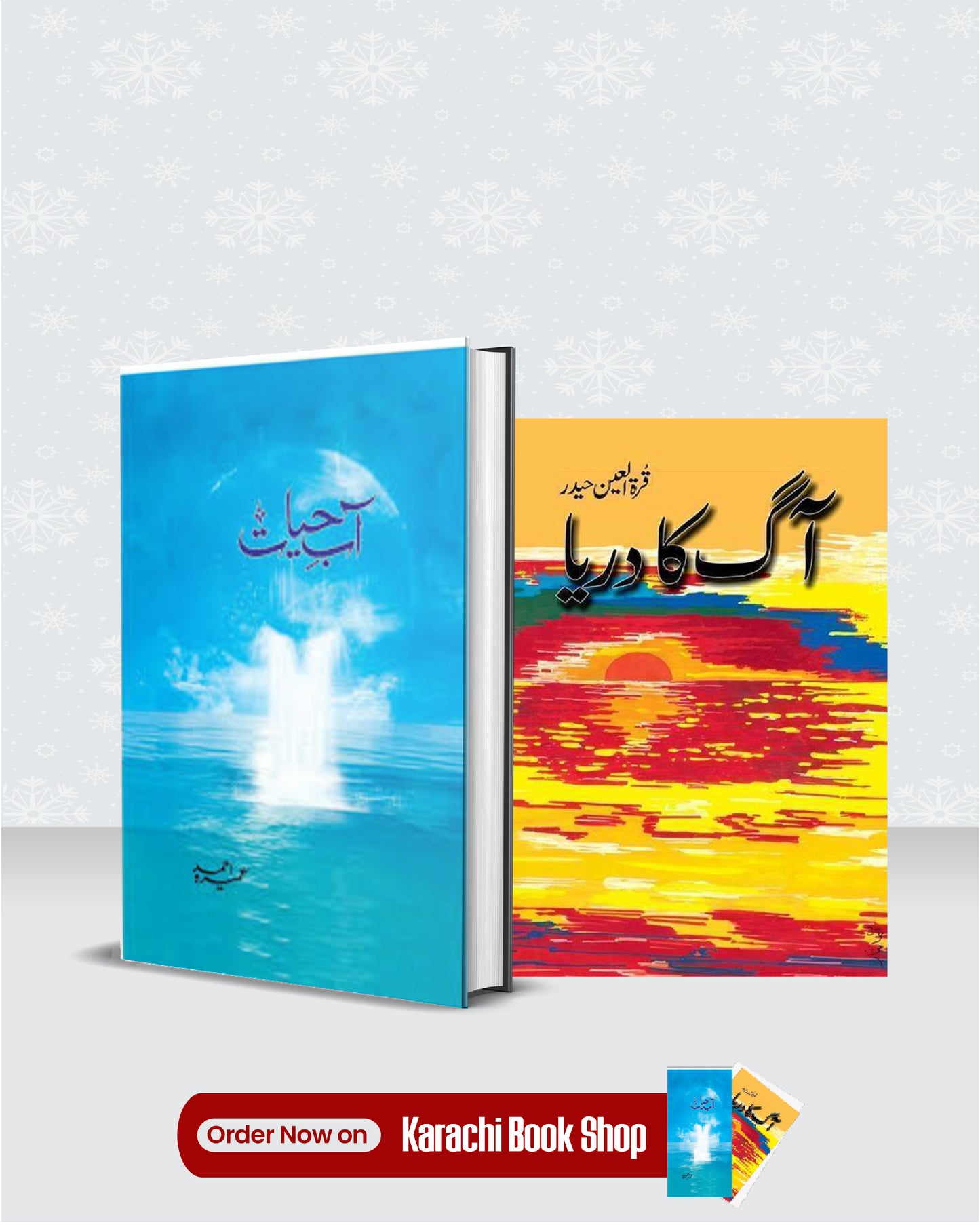 Pack of 2 Deal Aab-e-hayat, Aag ka darya