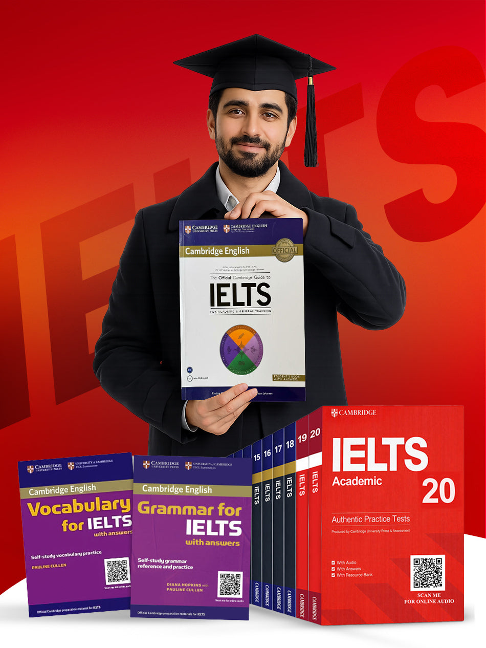 IELTS Academic Books 11-20+ Helping Kit Set (Pack of 04)