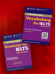 Cambridge English Vocabulary & Grammar for IELTS: Pack of 02 Books (With Answers)